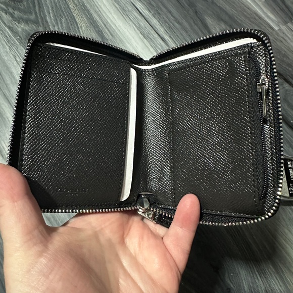 Coach Black Glitter & Stars Wallet - Picture 3 of 5